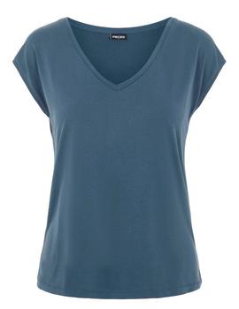 Camiseta Pieces Kamala gris