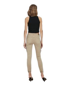 Pantalon Only Missouri Cargo beige