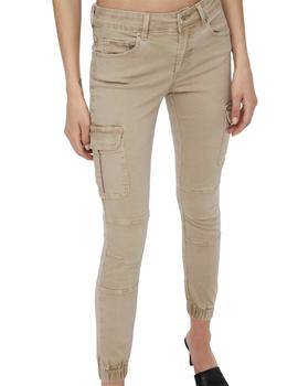 Pantalon Only Missouri Cargo beige