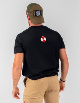 Camiseta La Sal Cocaine Chico negra