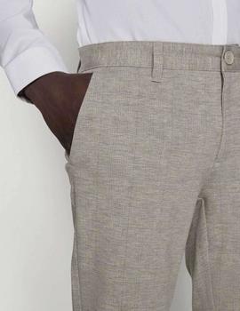 Pantalon Only&Sons Mark Cuadros chinchilla