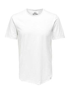 Camiseta Only&Sons Benne blanca