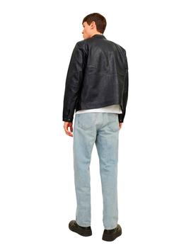 Cazadora Jack&Jones Dilan PU negra noos
