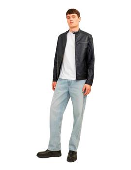 Cazadora Jack&Jones Dilan PU negra noos