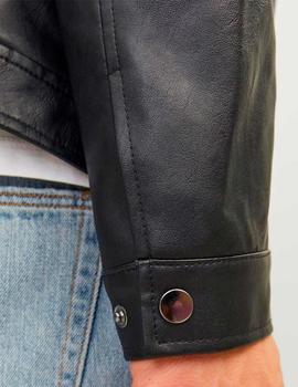Cazadora Jack&Jones Dilan PU negra noos