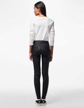 Pantalon Pieces Paro Encerado negro