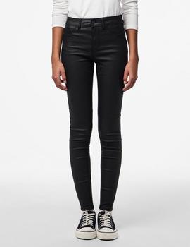 Pantalon Pieces Paro Encerado negro