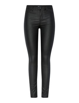 Pantalon Pieces Paro Encerado negro