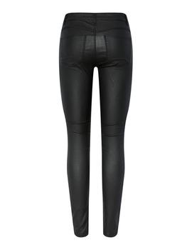 Pantalon Pieces Paro Encerado negro