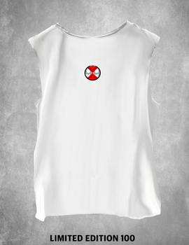 Camiseta La Sal Chica Bad Pink blanca