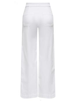 Pantalon Only Madison blanco