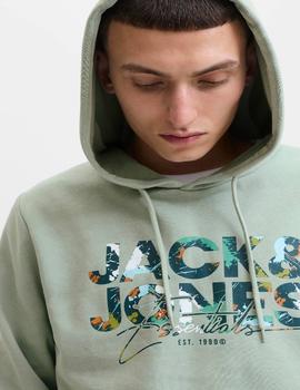 Sudadera Jack&Jones Geplas verde