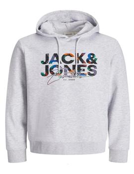 Sudadera Jack&Jones Geplas gris claro
