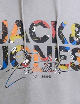 Sudadera Jack&Jones Geplas gris