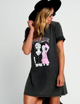 Vestido Aire Retro Festival negro