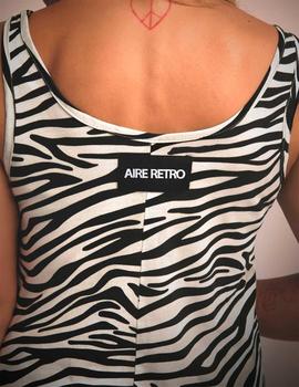 Vestido Aire Retro Cebra