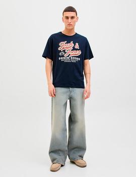 Camiseta Jack&Jones Logo marina