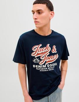Camiseta Jack&Jones Logo marina