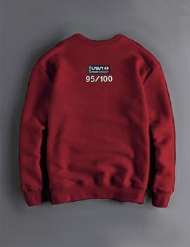 Sudadera La Sal ChicoTiger burdeos