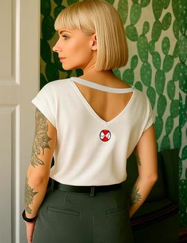 Camiseta La Sal Chica Large blanca