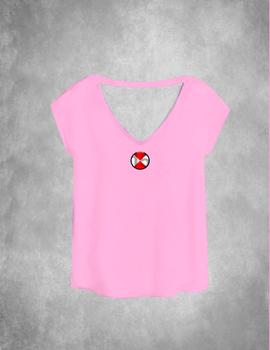 Camiseta La Sal Chica Llama rosa
