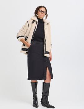 Cazadora B.Young Borreguillo beige