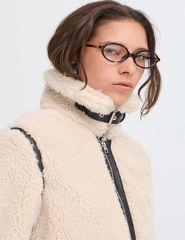 Cazadora B.Young Borreguillo beige