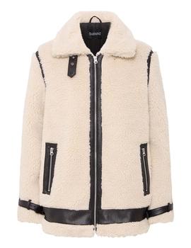 Cazadora B.Young Borreguillo beige