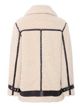 Cazadora B.Young Borreguillo beige