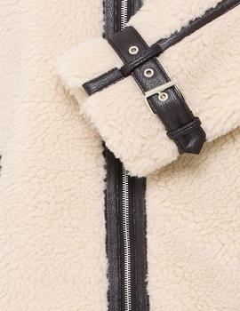 Cazadora B.Young Borreguillo beige