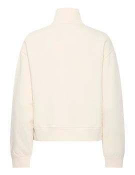 Sudadera B.Young Cremallera beige