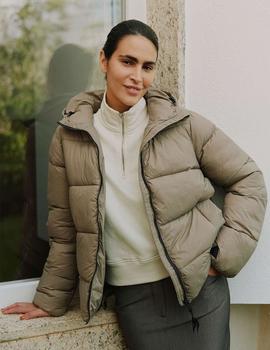 Sudadera B.Young Cremallera beige