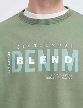 Sudadera Blend Denim verde