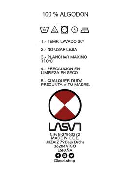 Camiseta La Sal ChicoYardas Unique burdeos