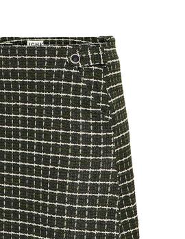 Falda Ichi Cuadros verde