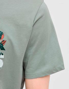 Camiseta Jack&Jones Geplas verde