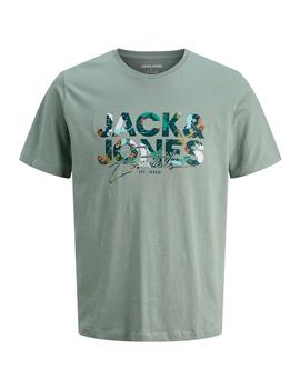 Camiseta Jack&Jones Geplas verde
