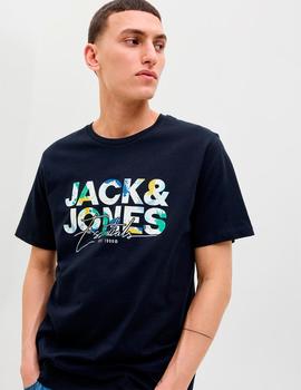 Camiseta Jack&Jones Geplas marina