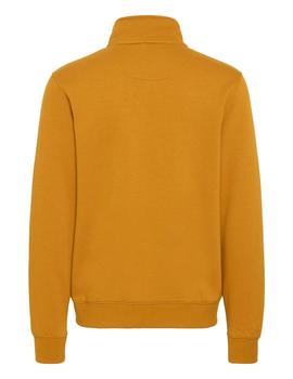 Chaqueta Blend Cremallera mostaza