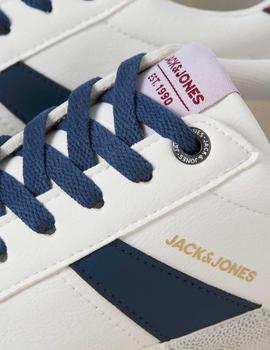 Zapas Jack&Jones Axel PU blanco/marino