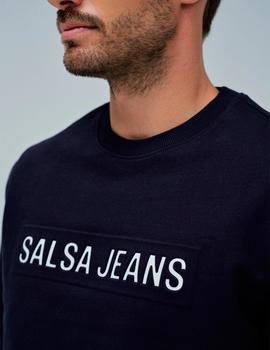 Sudadera Salsa Logo Chico marina