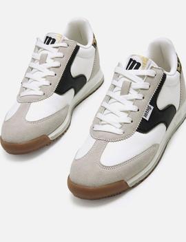 Zapas Mustang Chica blanca/leopardo