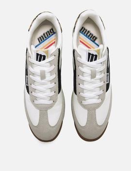 Zapas Mustang Chica blanca/leopardo