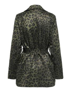 Chaqueta Only Moon Animal kaki