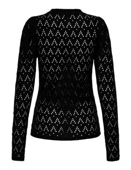 Camiseta Only Cattleya negra