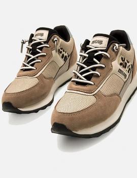 Zapas Mustang Chica beige/leo