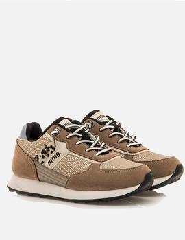Zapas Mustang Chica beige/leo