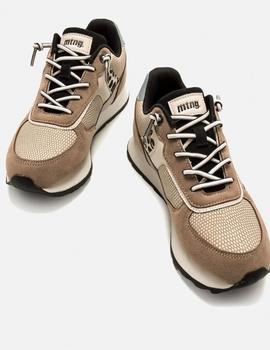 Zapas Mustang Chica beige/leo