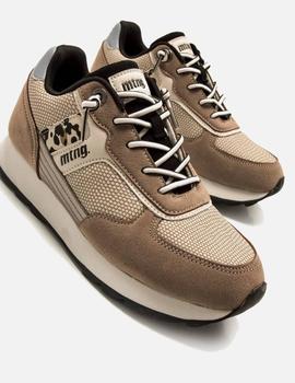 Zapas Mustang Chica beige/leo