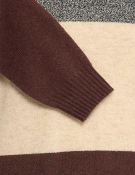 Jersey Blend Rayas beige